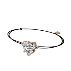 Ena Kalp Bileklik - Swarovski 14 ayar rose altın bileklik #10z50m9