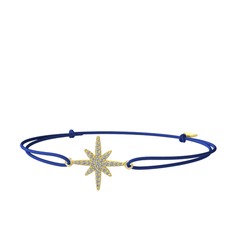 Kutup Yıldızı Bileklik - Swarovski 14 ayar altın bileklik #1yfqlui