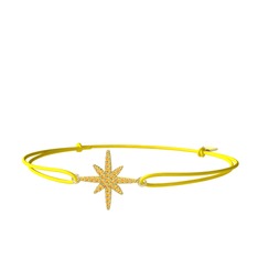 Kutup Yıldızı Bileklik - Sitrin 14 ayar altın bileklik #njgxxo