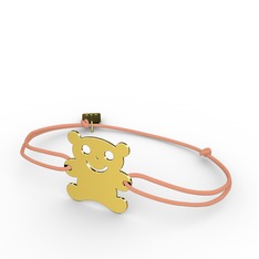 Teddy Bear Bilezik - 8 ayar altın bileklik #eish08
