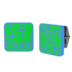 Return to Wife Kol Düğmesi - 925 ayar siyah rodyum kaplama gümüş kol düğmesi (Neon yeşil mineli) #11bsqt4