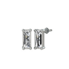 Minimal Dion Küpe - Swarovski 925 ayar gümüş küpe #1ieb926