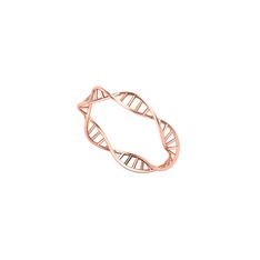DNA Yüzük - 8 ayar rose altın yüzük #oy72ux